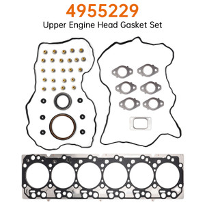 Cummins EPA10 6.7L ISB QSB Engines Upper Engine Head Gasket Set 4955229 Generic