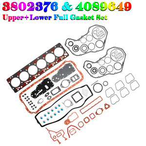 Cummins Dodge Ram 2500 3500 5.9 12V Complete Upper Lower Head Gasket 3802376 4089649 Generic