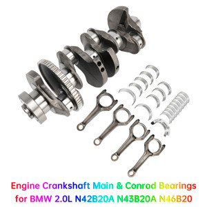 BMW 2.0L N42B20A N43B20A N46B20 Engine Crankshaft Main & Conrod Bearings 11217516040 Generic