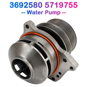 Cummins ISX15 QSK60 X15 ISX12 G Engine Water Pump 3692580 5719755 Generic