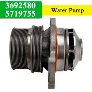 Cummins ISX15 QSK60 X15 ISX12 G Engine Water Pump 3692580 5719755 Generic