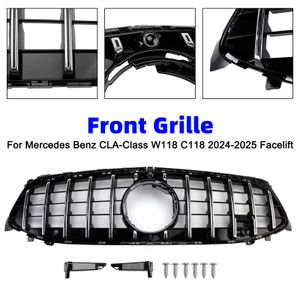 2024-2025 Mercedes Benz CLA-Class W118 C118 Front Bumper Grille