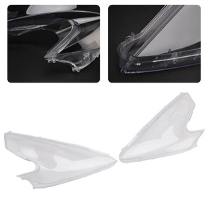 2009-2021 Nissan 370Z 2Pcs Front Headlight Lens Cover+Glue clear Generic