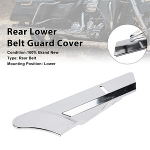 2009-2023 Harley-Davidson Rear Lower Belt Guard Cover Chrome Generic