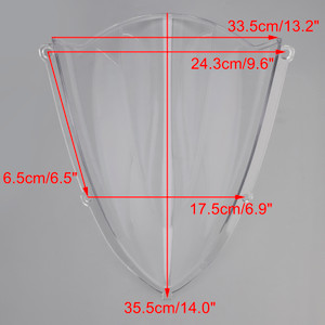 2024-2025 Aprilia RS457 Windshield WindScreen Clear Generic