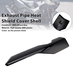 2022-2025 Honda ADV350 Exhaust Pipe Heat Shield Cover Shell Black Generic