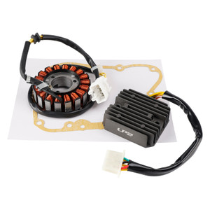 2003-2006 Honda FES 125 150 Pantheon 4T Magneto Coil Stator+Voltage Regulator+Gasket Assy Generic