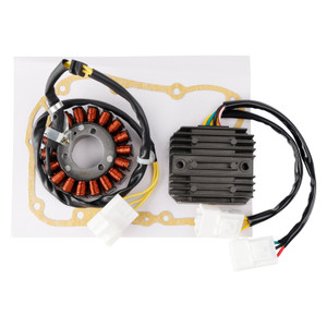 2007-2012 Honda FES125 FES150 S-Wing Magneto Coil Stator+Voltage Regulator+Gasket Assy 31120-KRJ-791 Generic
