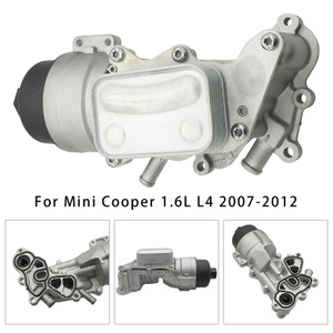 2007-2009 Mini Cooper Base Oil Cooler Filter Housing with Oil Cooler 11428643749 Generic