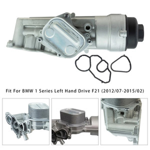 2010-2015 BMW F20 F21 F30 1/3 Series LHD Oil Cooler Filter Housing with Oil Cooler 11417600468 Generic