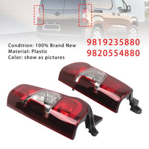 2018+ Vauxhall Combo Left+Right Side Rear Tail Light Back Lamp 9819235880 9820554880 Generic