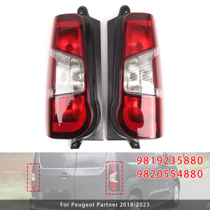 2020+ Toyota Proace City Left+Right Side Rear Tail Light Back Lamp 9819235880 9820554880 Generic