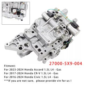 2017-2024 Honda CR-V 1.5L L4 CVT Transmission Solenoid Valve Body 27000-5X9-004 Generic