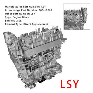 2019-2020 Cadillac XT4 LSY Engine Block 2.0L Assembly 300-10260 Generic