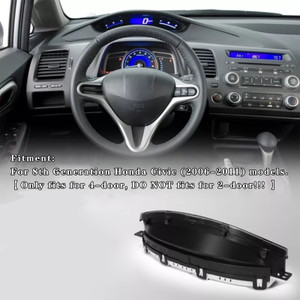 2006-2011 Honda Civic Sedan Speedometer Upper Dash Display Gauge Instrument 78120-SNA-A14 Generic