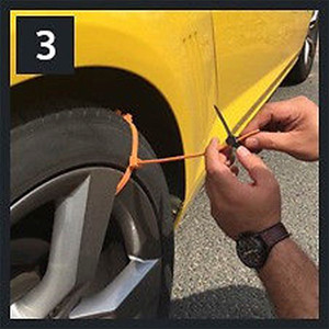 40pcs Universal Tire Chains Snow Chain Anti-Skid Wheel Belts For Cars Trucks SUVs,Emergency Winter Driving,Enhanced Traction