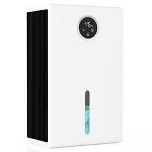 Portable Smart Dehumidifier, with 7 Color LED Lights &Touch Screen, Ultra-Quiet Energy-Saving for Home Bedrooms Office Large Spaces