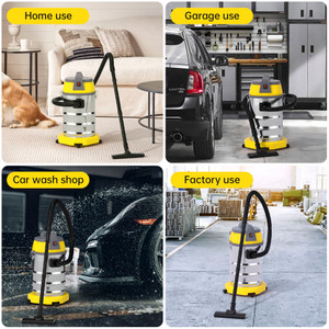 10Gal 3200W 8HP Steel 3-in-1 Wet/Dry/Blow Shop Vac Vacuum Portable Car Detailing