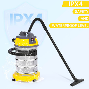 Wet Dry Vacuum Cleaner, 10 Gallon 3200w 8 Peak Stainless Steel Shop Vacuum Wet and Dry, with Filter and Attachments for House Garage Workshop Car