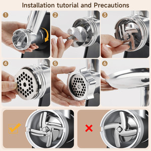 5 in 1 Electric Meat Grinder