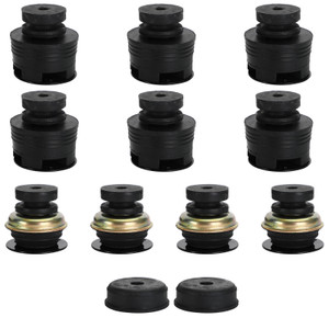 12PCS Body Mount Bushing Set Kit 9551006J00 For Nissan Patrol GQ Y60 LWB Wagon
