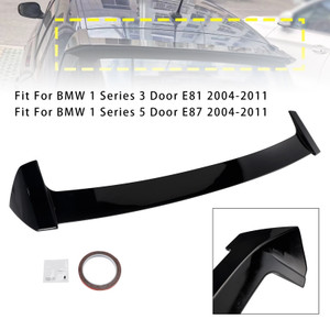 2004-2011 BMW 1 Series 3 Door E81 Rear Roof Spoiler Trunk Wing Gloss Black Generic