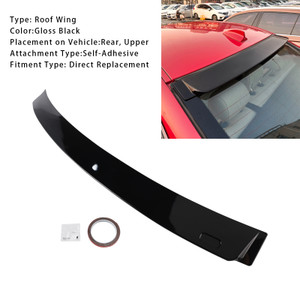 2004-2013 BMW 3 Series Saloon E90 models Rear Roof Spoiler Window Wing Gloss Black Generic