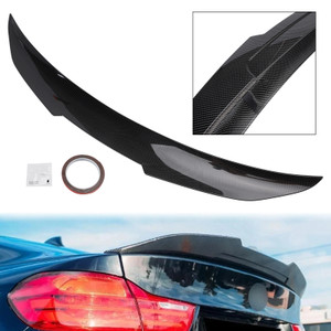 2014-2020 BMW F36 4 Series 4 Door Gran Coupe Models Rear Boot Spoiler Carbon Fiber Look PSM Style Generic