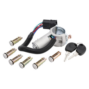 2006-2012 Ignition lock + 6x locking cylinder + key 2996075 Generic
