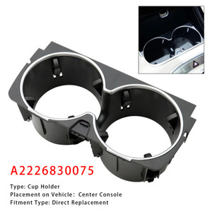 2014-2020 Mercedes Benz Maybach S-Class (X222) Center Console Cup Holder A2226830075 Generic