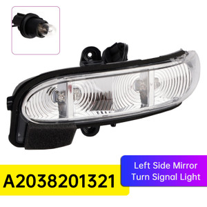 2002-2006 Mercedes-Benz E-Class W211 S211 Facelift Left Side Mirror Turn Signal Light A2038201321 Generic