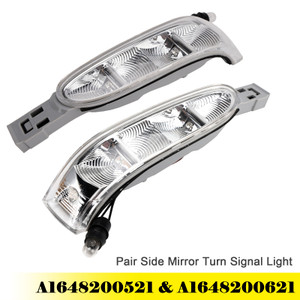 2005-2008 Mercedes-Benz ML W164 GL X164 Pair Side Mirror Turn Signal Light A1648200521 A1648200621 Generic