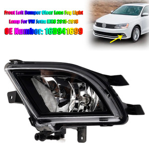 2015-2018 VW Jetta MK6 Front Left Bumper Clear Lens Fog Light Lamp 16D941699 Generic