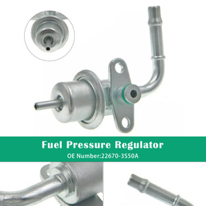 2000-2004 Nissan Xterra 2000-2004 2.4L Fuel Pressure Regulator 22670-3S50A Generic