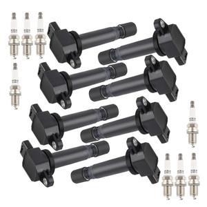 2005-2011 Volvo XC90 4.4L V8 8X Ignition Coil & Spark Plug UF574 Generic