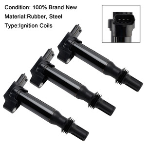 Citroen C3 DS3 Peugeot 108 2008 208 3x Ignition Coil Pack 9671214580 Generic