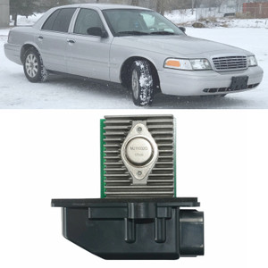 Ford Crown Victoria  2001-2011 HVAC Heater Blower Regulator Resistor 6W7Z19E624A Generic