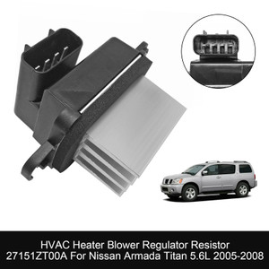 2005-2008 Nissan Titan 5.6L HVAC Heater Blower Regulator Resistor 27151ZT00A Generic