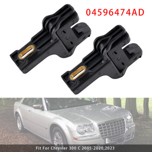 Pair of Radiator Upper Support Brackets For Dodge Chrysler 04596474AD