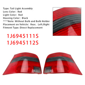 1997-2005 VW Golf Mk4 Hatchback Right Tail Light Lamp 1J6945111S 1J6945112S Generic