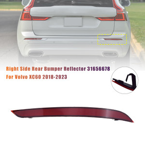 2018-2023 Volvo XC60 Right Side Rear Bumper Reflector 31656678 Generic
