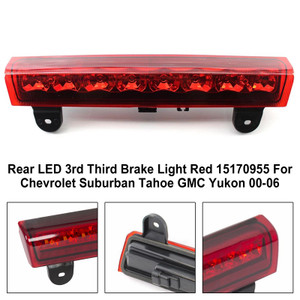 2000-2006 Chevrolet Suburban 1500/ 2500 Tahoe Rear LED 3rd Third Brake Light Red 15170955 Generic