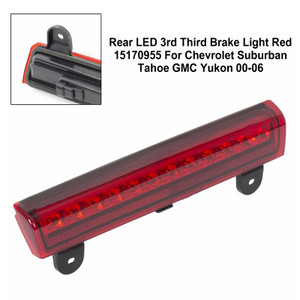 2000-2006 GMC Yukon/ XL Rear LED 3rd Third Brake Light Red 15170955 Generic