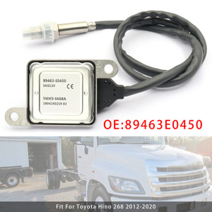 2012-2020 Toyota Hino 268 338 Nox Nitrogen Oxide Oxygen Sensor 89463-E0450 5WK96668A Generic