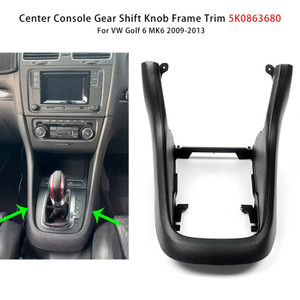 2009-2013 VW Volkswagen Golf 6 MK6 Center Console Gear Shift Knob Frame Trim 5K0863680 Generic