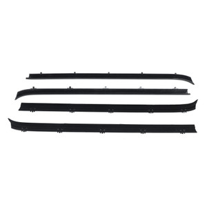 1981-1991 Chevy Blazer Full Size 4PCS Car Window Weatherstrip Molding Trim Belt+2 Window Seals Generic