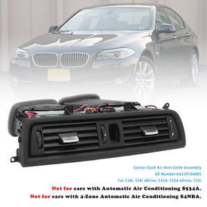 2011-2016 BMW F10 528i 535i Center Dash Air Vent Grille Assembly 64229166885 Generic