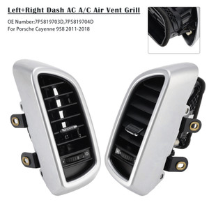 2011-2018 Porsche Cayenne 958 Left+Right Dash AC A/C Air Vent Grille 7P5819703D 7P5819704D Generic