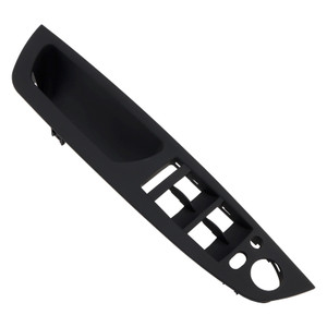 2008-2014 BMW E71/E72 X6 SAV 4pcs Black Inner Door Panel Handle Pull Trim Cover 51416975777 51416969401 51416969402*2 Generic