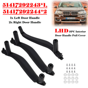 2015-2019 BMW X6 F16 LHD 3PC Interior Door Handle Pull Cover 51417292243 51417292244 Generic